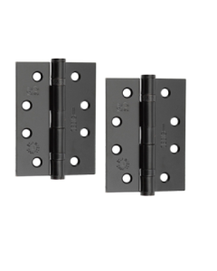 Frelan Grade 11 Steel Ball Bearing Hinges 102x76x2.7mm 102mm J8500BL Black