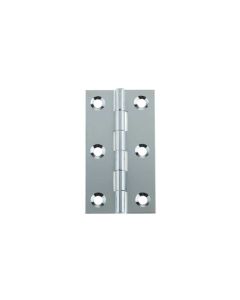Frelan Plain Butt Hinge 63x35x1.5mm Polished Chrome J9113PC