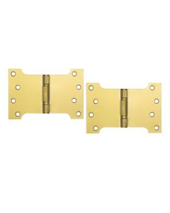 Satin Brass Parliament Ball Bearing Hinge 6" 102x152x3mm By Frelan Hardware J9469SB
