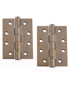 Frelan Grade 13 Ball Bearing Hinge 102x76x3mm 102mm J9500AB Antique Brass