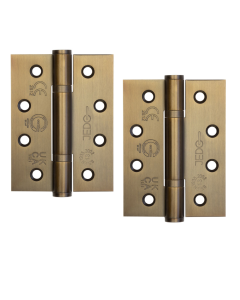Frelan Grade 13 Polymer Bearing Hinges 3 Knuckle 102x76x3mm 102mm J9603AB Antique Brass