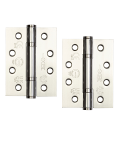 Frelan Grade 13 Polymer Bearing Hinges 3 Knuckle 102x76x3mm Polished Stainless Steel 102mm J9603PSS