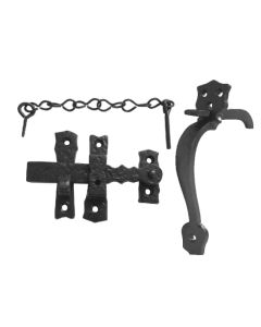 Frelan JAB30 Gate latch 140mm JAB30 Black