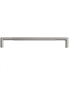 Frelan Knurled Pull Handle 304g 425x20mm GM Mitred Bolt Throush Gun Metal