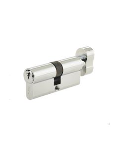 Frelan Euro profile cylinder & turn 70mm JL-70EPCTPC Polished Chrome