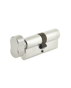 Frelan Euro profile cylinder & turn 70mm JL-70EPCTSC Satin Chrome