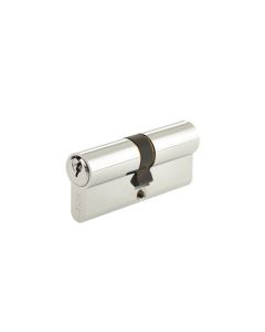 Frelan Euro profile double cylinder 80mm JL-80EPDPC Polished Chrome
