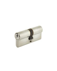 Frelan Euro profile double cylinder 80mm JL-80EPDSC Satin Chrome