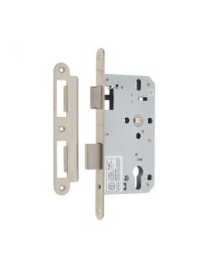 Frelan 78MM DIN Locks 60mm backset radiused JL-DS60RSSS Satin Stainless Steel