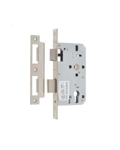 Frelan 78MM DIN Locks 60mm backset JL-DS60SSS Satin Stainless Steel