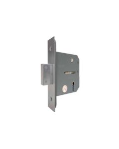 Frelan 3 Lever deadlocks 76mm JL1093SC Satin Chrome