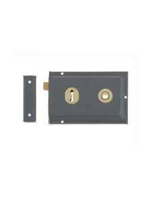 Frelan JL187GY 152mm Reversible rim lock 152mm JL187GY Grey