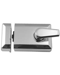 Frelan JL5011 Rollerbolt nightlatch 90mm JL5011PC Polished Chrome