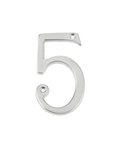 Frelan 75mm Screw Fix Numerals 75mm JNSC-5 Satin Chrome