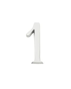 Frelan 60mm Pin Fix Numerals 60mm JPC-1 Polished Chrome