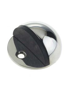 Frelan JPS08 PSS Oval door stop 50mm JPS08 Polished Stainless Steel