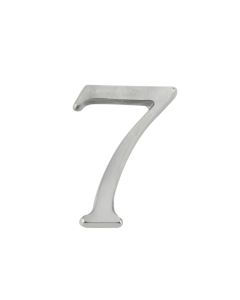 Frelan 60mm Pin Fix Numerals 60mm JSC-7 Satin Chrome