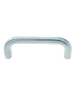 Frelan 19mm D Handle Grade 304With Bolt Through 300mm JSS119C Satin Stainless Steel