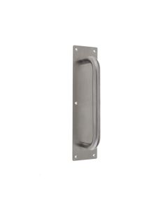 Frelan JSS1602 SSS Pull handle on plate 300mm JSS1602 Satin Stainless Steel