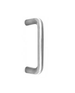 Frelan 19mm D Handle Grade 201With Bolt Through 600mm JSS319E Satin Stainless Steel