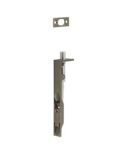 Frelan Stainless Steel Flush Bolts JSS50 Antique Brass 150mm x 20mm Square Forend