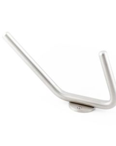 Frelan SSS Hat & coat hook 130mm JSS663 Satin Stainless Steel