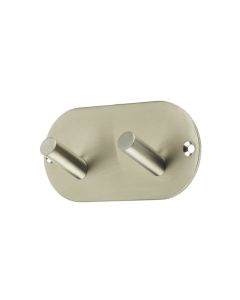 Frelan JSS902C SSS Double robe hook 90mm JSS902C Satin Stainless Steel