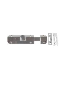 Frelan 100mm Brass Slide Bolt 100mm JV167SN Satin Nickel