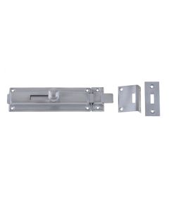 Frelan JV178 Door bolt 150mm JV178SC Satin Chrome