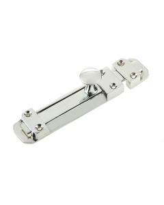 Frelan JV179 Contract brass door bolt 150mm JV179APC Polished Chrome