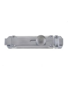 Frelan JV189 Brass door bolt 200mm JV189BSC Satin Chrome