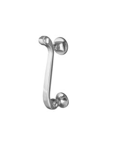 Frelan Scroll Door Knocker 135mm JV1PC Polished Chrome