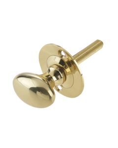 Frelan Rack Bolt Turn 50mm JV2715PB Polished Brass
