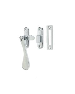 Frelan Victorian Casement Fastener Polished Chrome 90mm JV301PC