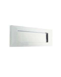 Frelan JV36 Letter Plate Polished Chrome 280mm JV36BPC Polished Chrome