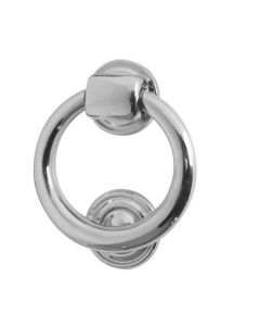 Frelan Scroll Door Knocker 100mm JV37PC Polished Chrome