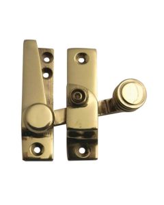 Frelan Lockable Quadrant Sash Fastener Polished Brass JV4200LPB