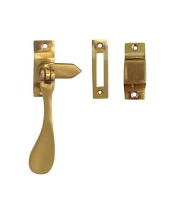 Frelan Victorian Casement Fastener Polished Brass 105mm JV45RPB