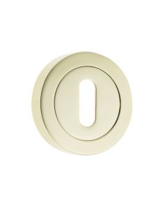 Frelan Standard Keyway Escutcheon 50mm JV503PVD Polished Brass