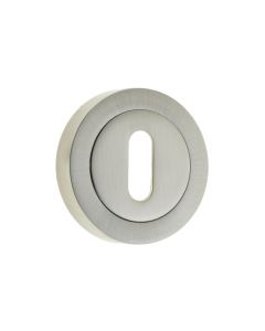 Frelan Standard Keyway Escutcheon 50mm JV503SN Satin Nickel