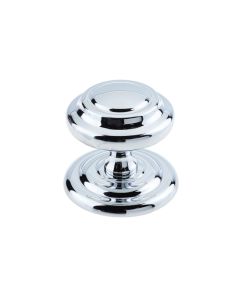 Frelan Sloane Centre Door Knob 102mm JV57PC Polished Chrome