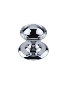 Frelan Belgravia Centre Door Knob 66mm JV59PC Polished Chrome