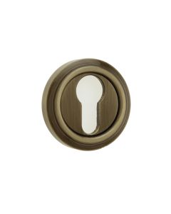 Frelan 53x10mm Parisian Euro Profile Escutcheon JV604EAB Antique Brass