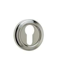 Frelan 53x10mm Parisian Euro Profile Escutcheon JV604EPN Polished Nickel