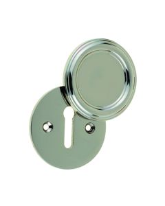 Frelan JV605 Parisian covered escutcheon 42mm JV605PN Polished Nickel