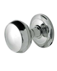 Frelan Coronet Mortice Door Knob Polished Nickel 55mm JV66PN