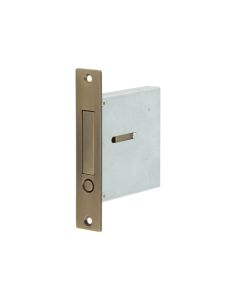 Frelan JV820 Pocket Sliding Door End Pull Edge Pull 88mm Case Antique Brass