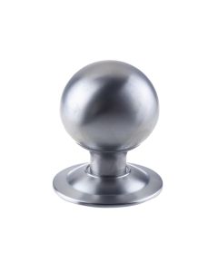 Frelan Belgravia Centre Door Knob 75mm JV830SC Satin Chrome