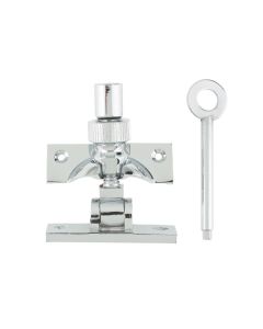 Frelan Lockable Brighton Fastener Satin Chrome 58mm JV88LSC