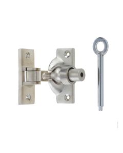Frelan Lockable Brighton Fastener Satin Nickel 58mm JV88LSN Satin Nickel